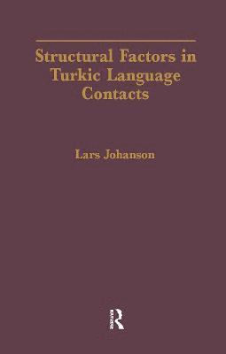 bokomslag Structural Factors in Turkic Language Contacts