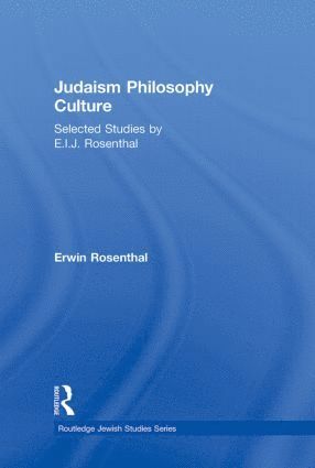 bokomslag Judaism, Philosophy, Culture