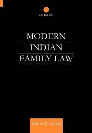 bokomslag Modern Indian Family Law