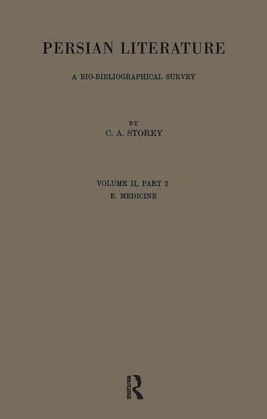 bokomslag Persian Literature - A Biobibliographical Survey