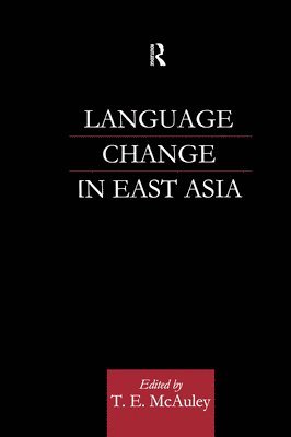 bokomslag Language Change in East Asia