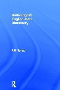 bokomslag Balti-English / English-Balti Dictionary