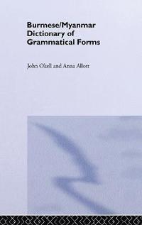 bokomslag Burmese (Myanmar) Dictionary of Grammatical Forms