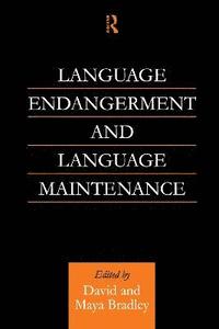 bokomslag Language Endangerment and Language Maintenance