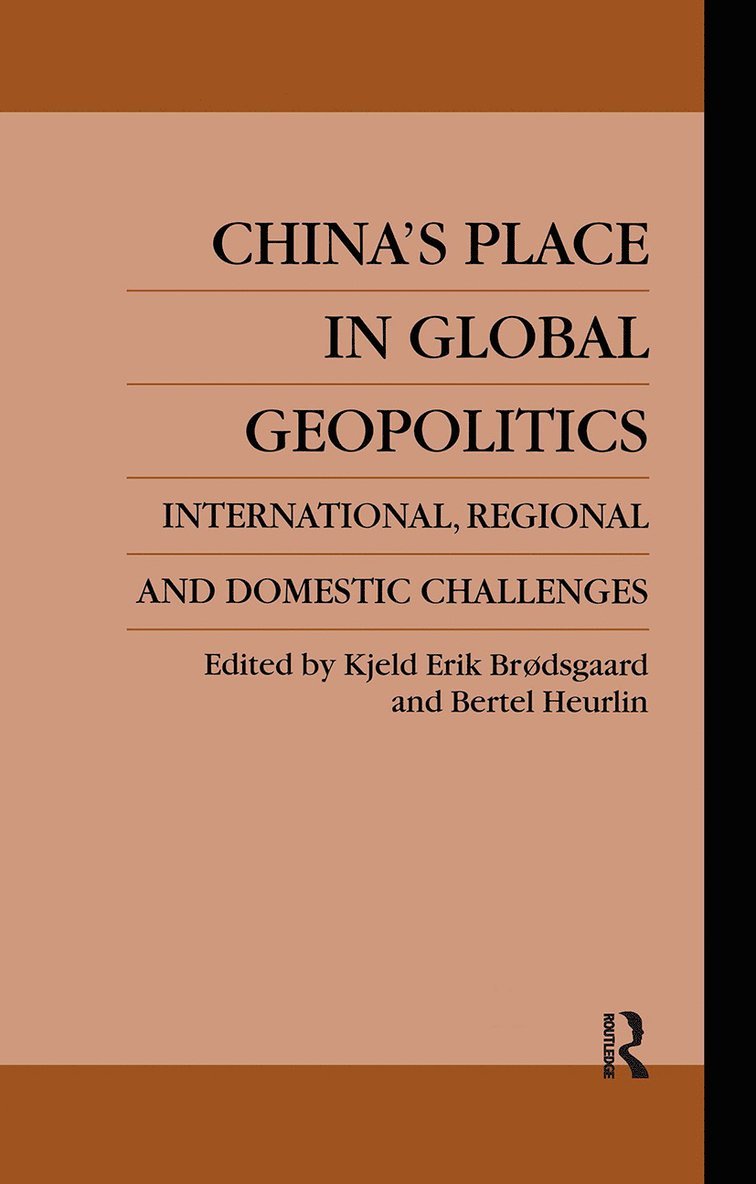 China's Place in Global Geopolitics 1