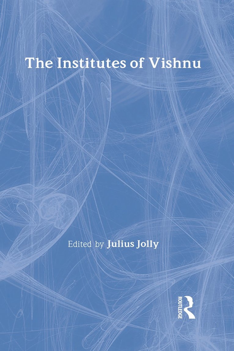 The Institutes of Vishnu 1