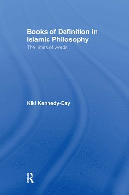 bokomslag Books of Definition in Islamic Philosophy