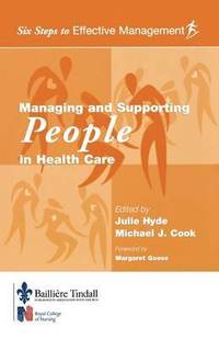 bokomslag Managing and Supporting People in Health Care