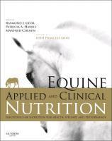 bokomslag Equine Applied and Clinical Nutrition