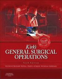 bokomslag Kirk's General Surgical Operations