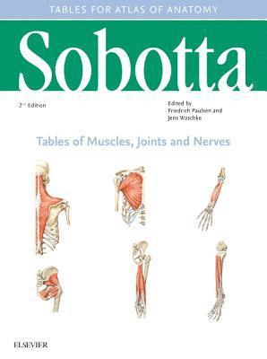 Jens Waschke, Friedrich Paulsen - Sobotta Tables of Muscles, Joints and Nerves, English/Latin, Inbunden