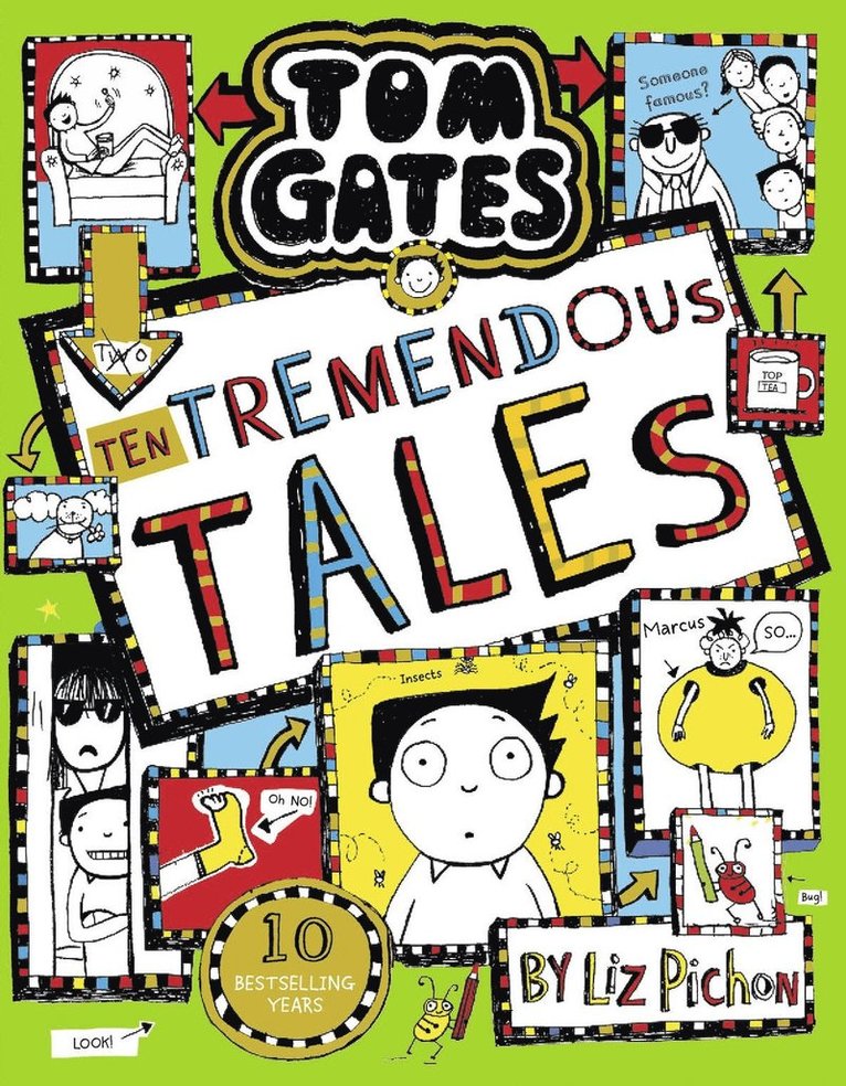 Liz Pichon - Tom Gates 18: Ten Tremendous Tales (PB), Häftad