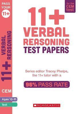 Tracey Phelps - 11+ Verbal Reasoning Tests Ages 10-11, Häftad