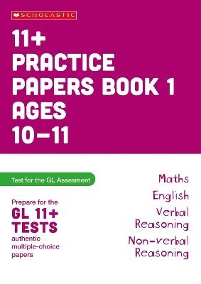 bokomslag 11+ Practice Papers for the GL Assessment Ages 10-11 - Book 1