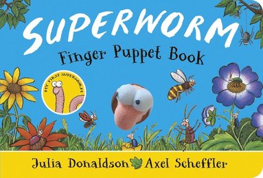 bokomslag Superworm Finger Puppet Book - the wriggliest, squiggliest superhero ever!