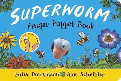 Superworm Finger Puppet Book - the wriggliest, squiggliest superhero ever! 1
