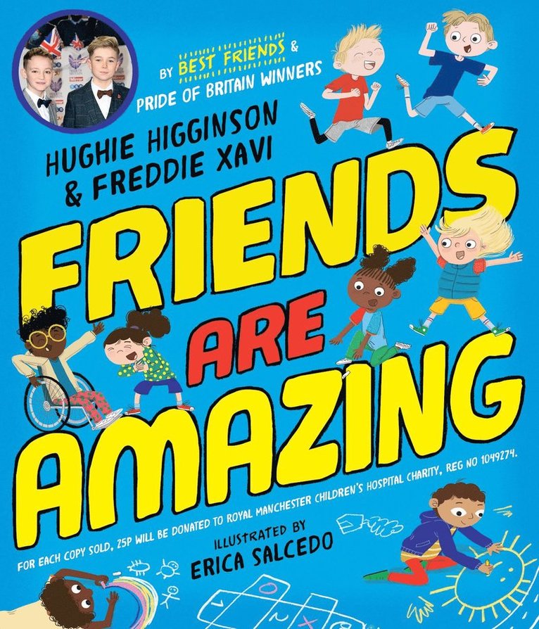Hughie Higginson, Freddie Xavi - Friends Are Amazing, Häftad