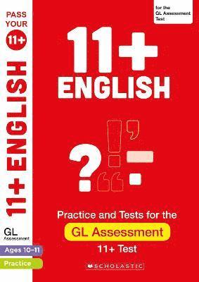 bokomslag 11+ English Practice and Test for the GL Assessment Ages 10-11