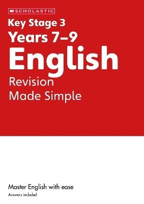 bokomslag KS3 English Revision Made Simple Years 7-9