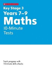 bokomslag KS3 Maths 10-Minute Tests Years 7-9