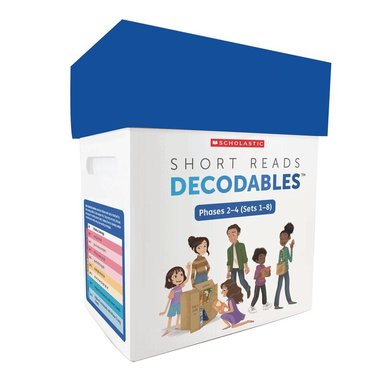 Scholastic Inc. - Short Reads Decodable Texts: Reception Phases 2-4 (Sets 1-8), Häftad