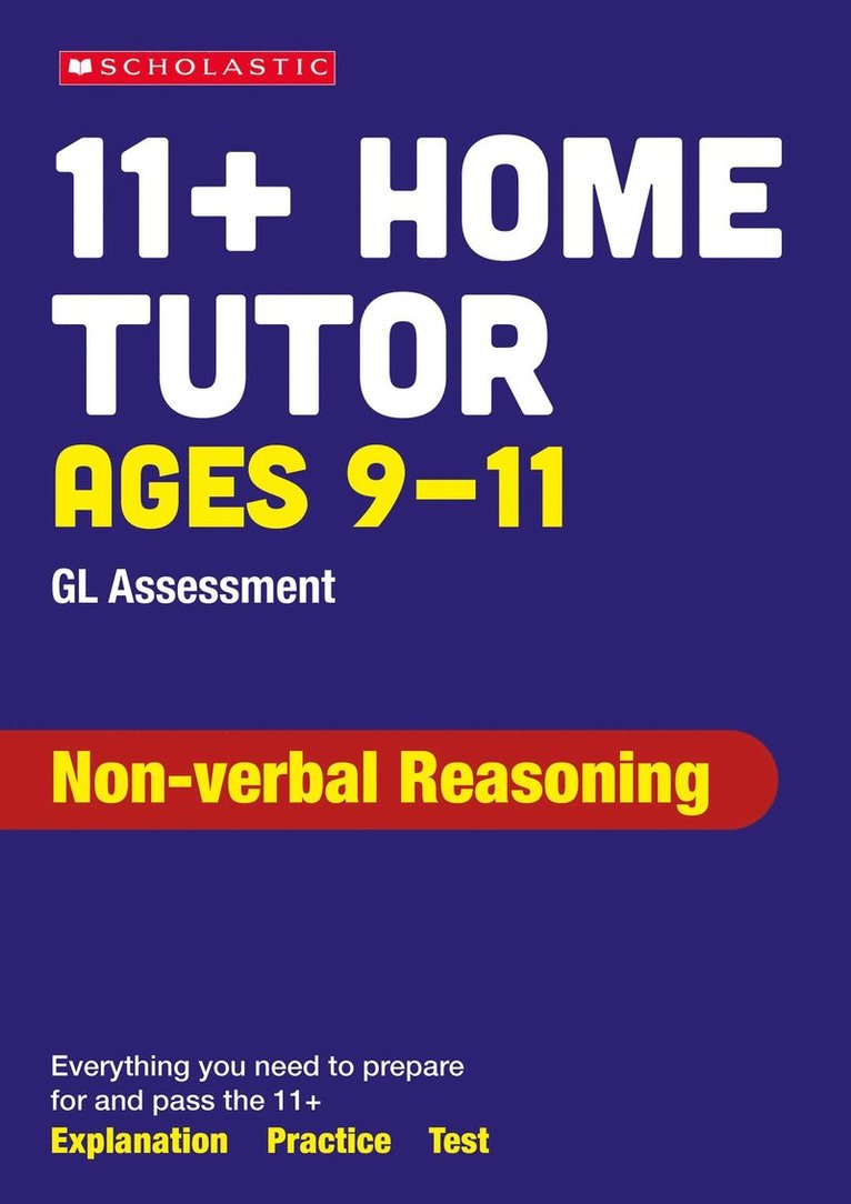 David Hatton - 11+ GL Assessment Non-verbal Reasoning Home Tutor Ages 10-11, Häftad