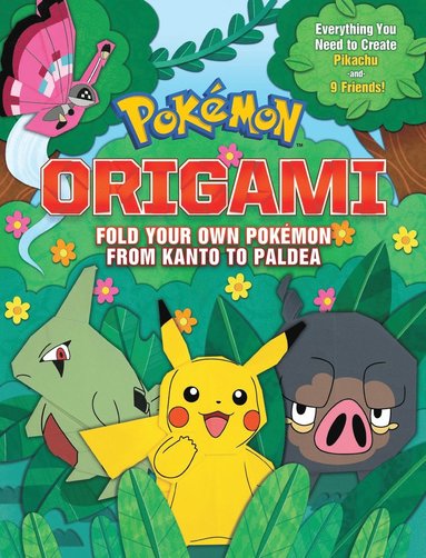 bokomslag Pokemon Origami: Fold Your Own Pokemon Kanto to Paldea