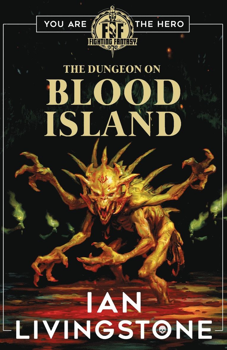 Ian Livingstone - Dungeon on Blood Island, Häftad