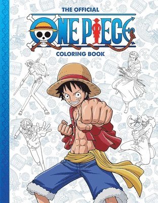 bokomslag x One Piece: Official Colouring Book