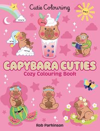 bokomslag Capybara Cuties: Colouring Book