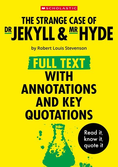 Robert Louis Stevenson, Cindy Torn - Strange Case of Dr Jekyll and Mr Hyde: Full Te    xt with Annotations and Key Quotations, Häftad