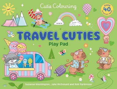 Scholastic - Travel Cuties Play Pad: Peel-Off Paper Fun, Häftad