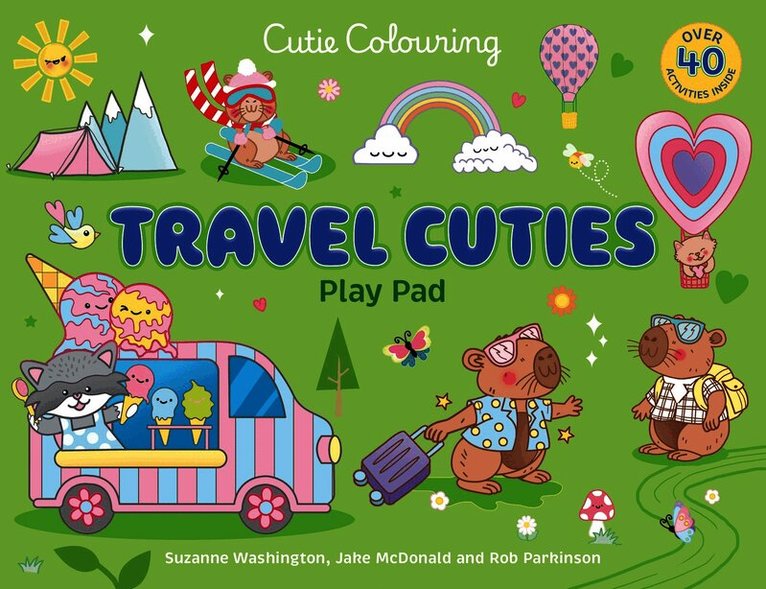 Travel Cuties Play Pad: Peel-Off Paper Fun