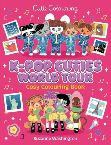 Scholastic - K-pop Cuties World Tour Cosy Colouring Book, Häftad