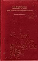 bokomslag Correspondence and Minutes of the S.P.C.K. Relating to Wales, 1699-1740