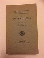 bokomslag Gwyneddon MS 3