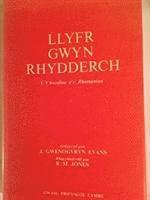 bokomslag Llyfr Gwyn Rhydderch