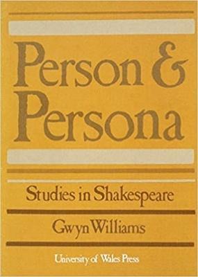 Person and Persona Studies in Shakespeare 1