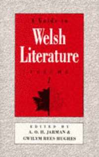 bokomslag A Guide to Welsh Literature: V. 1