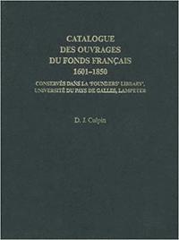 bokomslag Catalogue des Ouvrages du Fonds Francais 1601-1850