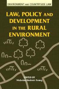 bokomslag Law, Policy and Development in the Rural Environment