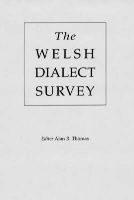 Alan R. Thomas, Alan Thomas - Welsh Dialect Survey, Inbunden
