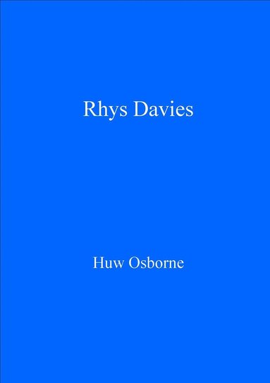 bokomslag Rhys Davies