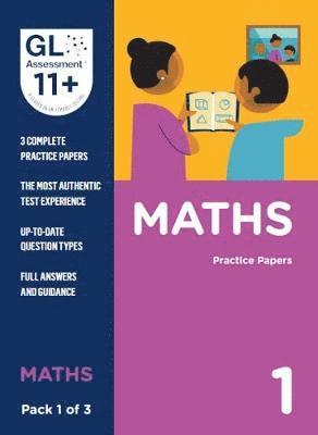 bokomslag 11+ Practice Papers Maths Pack 1 (Multiple Choice)