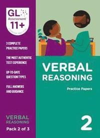 bokomslag 11+ Practice Papers Verbal Reasoning Pack 2 (Multiple Choice)