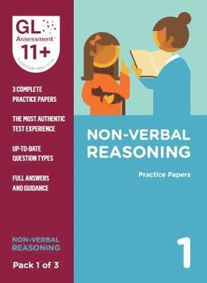 GL Assessment - 11+ Practice Papers Non-Verbal Reasoning Pack 1 (Multiple Choice), Häftad
