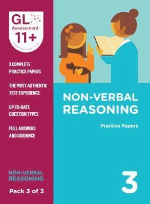 GL Assessment - 11+ Practice Papers Non-Verbal Reasoning Pack 3 (Multiple Choice), Häftad