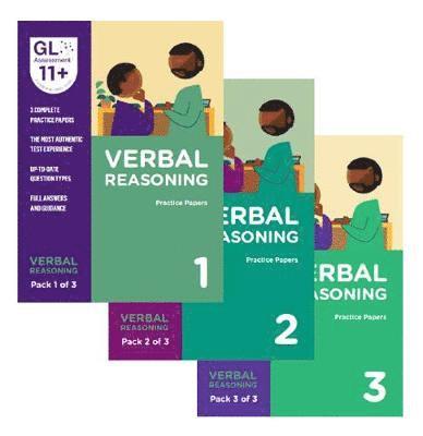GL Assessment - 11+ Practice Papers Bundle of Verbal Reasoning (3 packs), Häftad