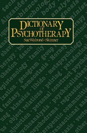 Dictionary of Psychotherapy