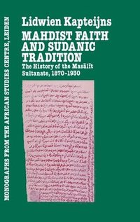 bokomslag Mahdish Faith and Sudanic Tradition